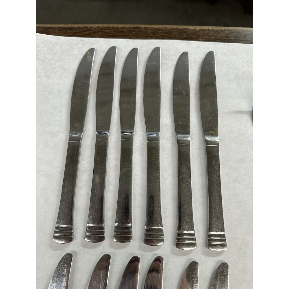 Cambridge Stainless China Codie 41 Pc Flatware Set - Picture 8 of 10